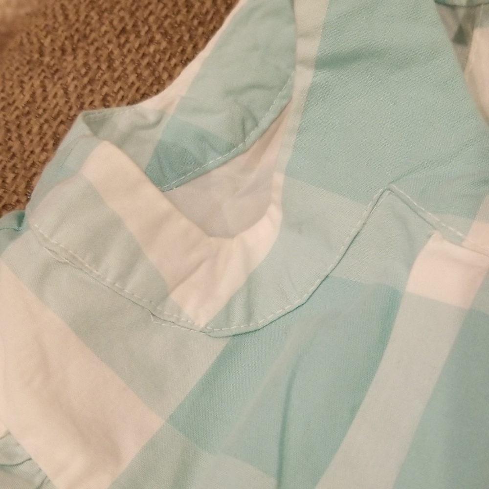 Janie and jack light blue dress 6-12 - Picture 3 of 3